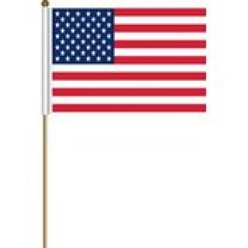 02420 USA HAND FLAG