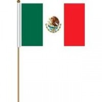 JH2316 MEXICO HAND FLAG