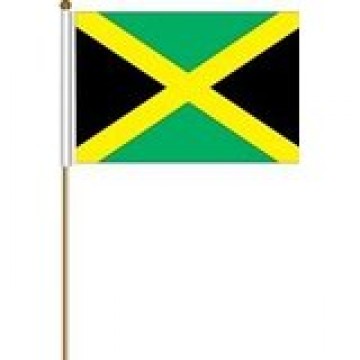 02423 JAMAICA HAND FLAG
