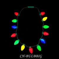 CH-BULBBIG,christmas knecklace