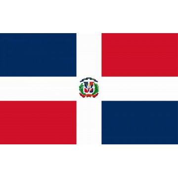 02430 DOMINICAN FLAG